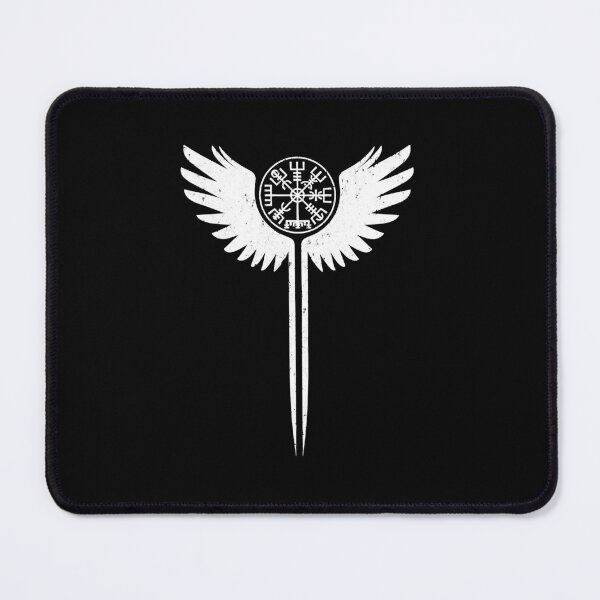 Item preview, Ailes de Valkyrie et Vegvisir  designed and sold by Zaradwer658.