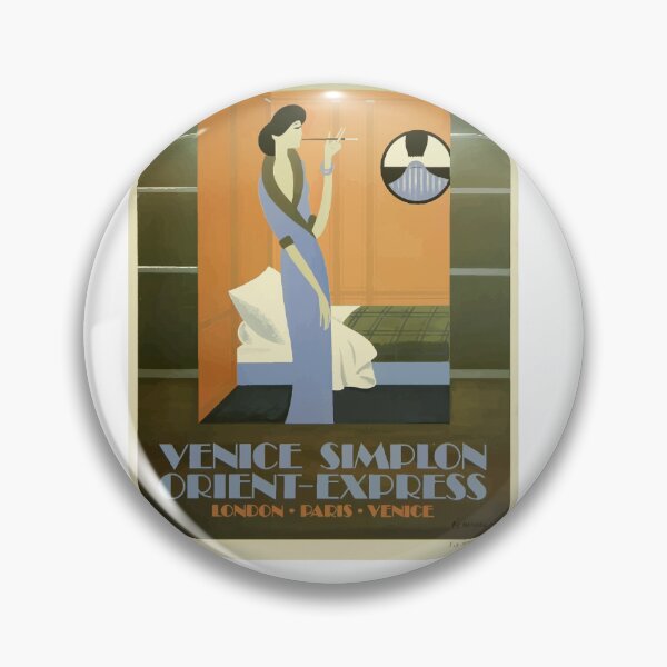 Item preview, Orient-Express retro poster, London, Paris and Venice designed and sold by JayneDArcyNZ.