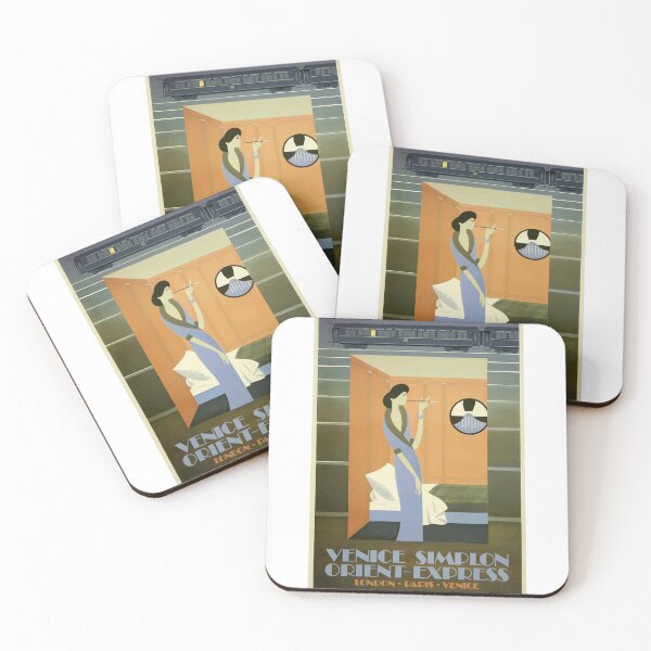 Item preview, Orient-Express retro poster, London, Paris and Venice designed and sold by JayneDArcyNZ.