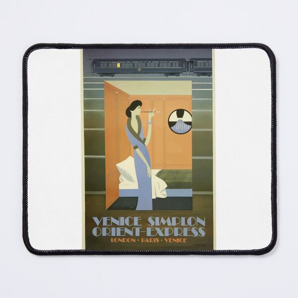 Item preview, Orient-Express retro poster, London, Paris and Venice designed and sold by JayneDArcyNZ.