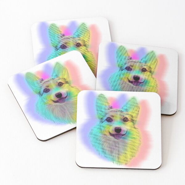Item preview, Rainbow Corgi designed and sold by NakakiArt.