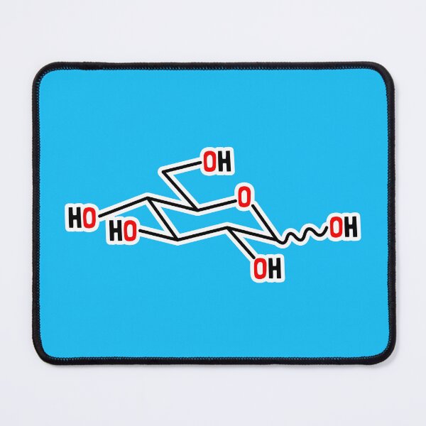 Item preview, Glucose Molecular Structure designed and sold by Artsy-Chemist.