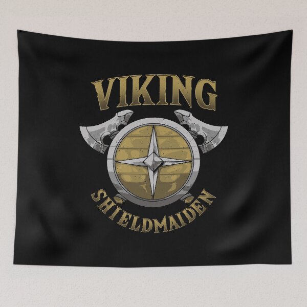 Item preview, Viking Shield Maiden Femme guerrière nordique designed and sold by Zaradwer658.