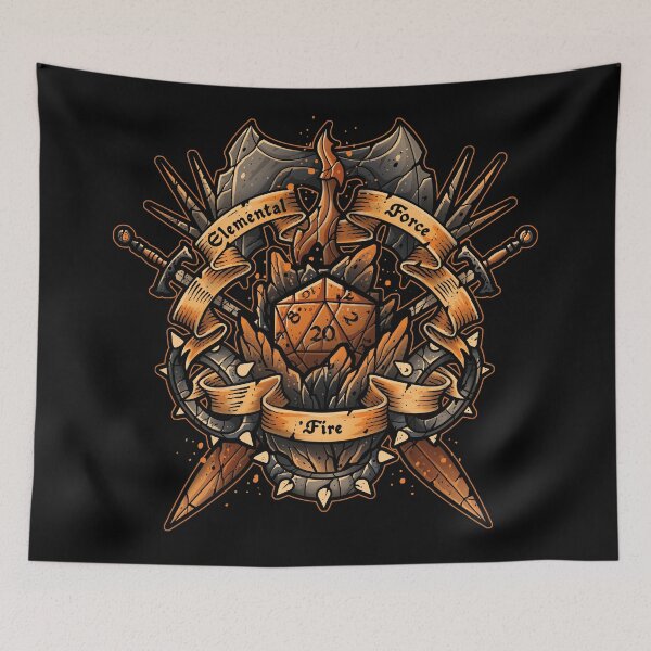 Item preview, Elemental Force - Fire designed and sold by Letter-Q.