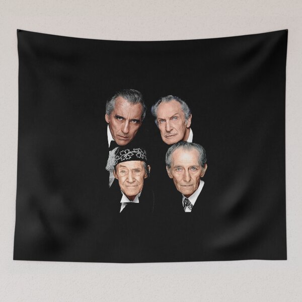 Item preview, Horror Stars Peter Cushing Christopher Lee Vincent Price John Carradine, Women, Hot Search, Hot Summer designed and sold by addiewalterjnw.