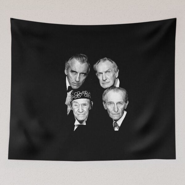 Item preview, Horror Stárs Peter Cushing Christopher Lee Vincent Price John Carradine, For Men Women, Hot Summer designed and sold by addiewalterjnw.