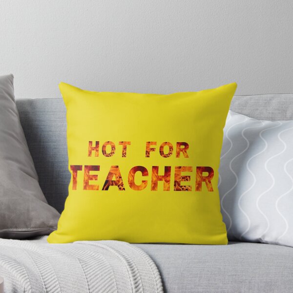 Item preview, Cute Hot for Teacher Fire Flames designed and sold by HBVinyls.