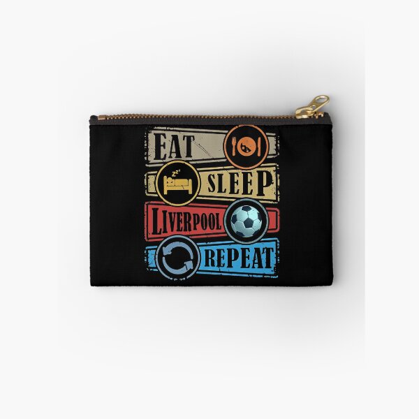 Item preview, Eat sleep Liverpool football repeat designed and sold by smallcatvn.