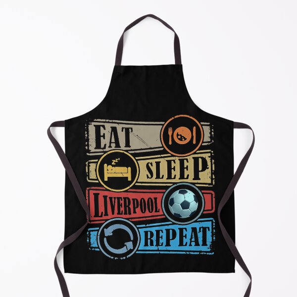 Item preview, Eat sleep Liverpool football repeat designed and sold by smallcatvn.