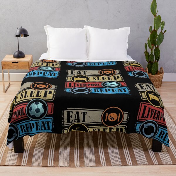 Item preview, Eat sleep Liverpool football repeat designed and sold by smallcatvn.