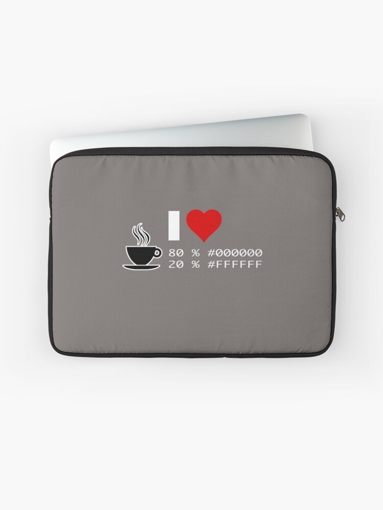 Kaffee Tee Ffffff Programmierer Web Developer Grafik Designer Multimedia Producer Laptop Sleeve By Stylesyndikat Redbubble