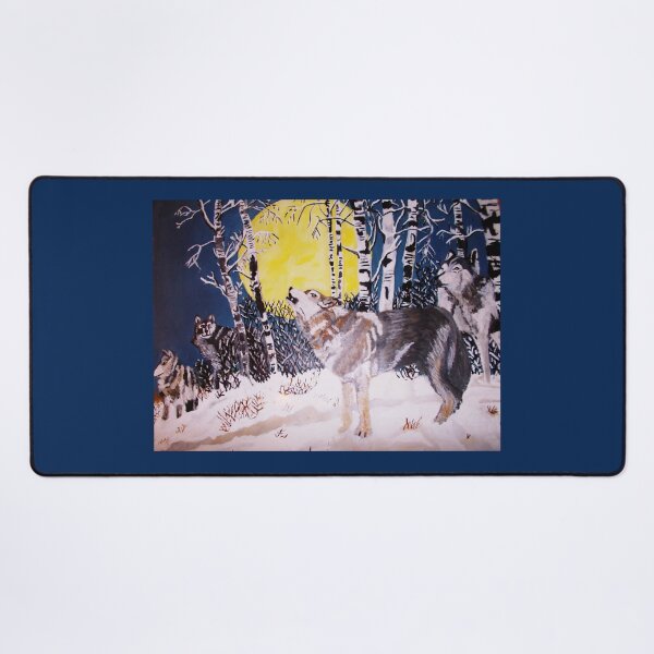 Item preview, HOWLING WOLF PACK  designed and sold by JoAnnHayden.