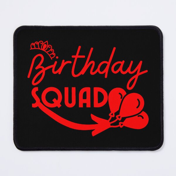 Item preview, Birthday Squad 1 - Red Sunday designed and sold by Silpaza.