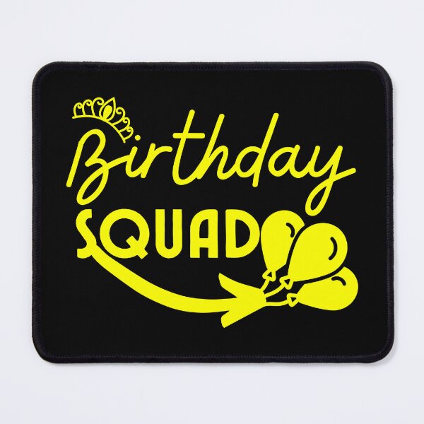 Item preview, Birthday Squad 1 - Yellow Monday designed and sold by Silpaza.