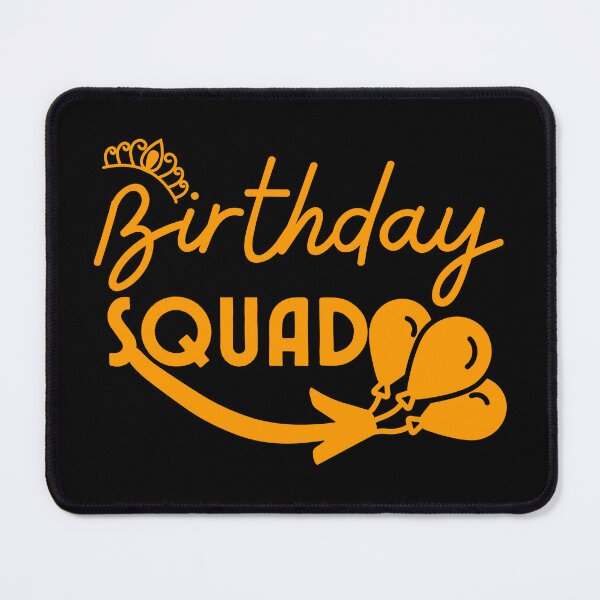 Item preview, Birthday Squad 1 - Orange Thursday designed and sold by Silpaza.