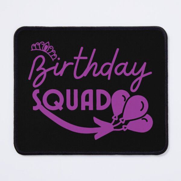 Item preview, Birthday Squad 1 - Purple Saturday designed and sold by Silpaza.