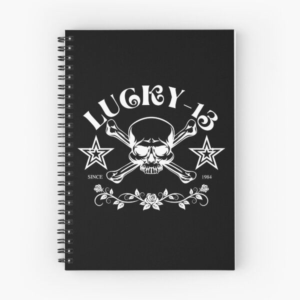 Item preview, Lucky 13, skull and stars designed and sold by Disturbed-Mind.