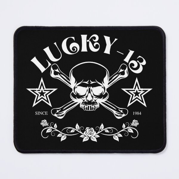 Item preview, Lucky 13, skull and stars designed and sold by Disturbed-Mind.