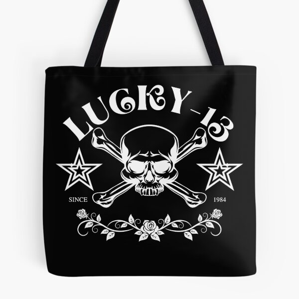 Item preview, Lucky 13, skull and stars designed and sold by Disturbed-Mind.