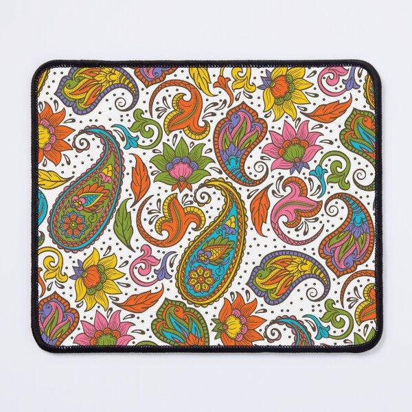 Item preview, Paisley Color Floral Pattern M ByTe designed and sold by Bubu World.