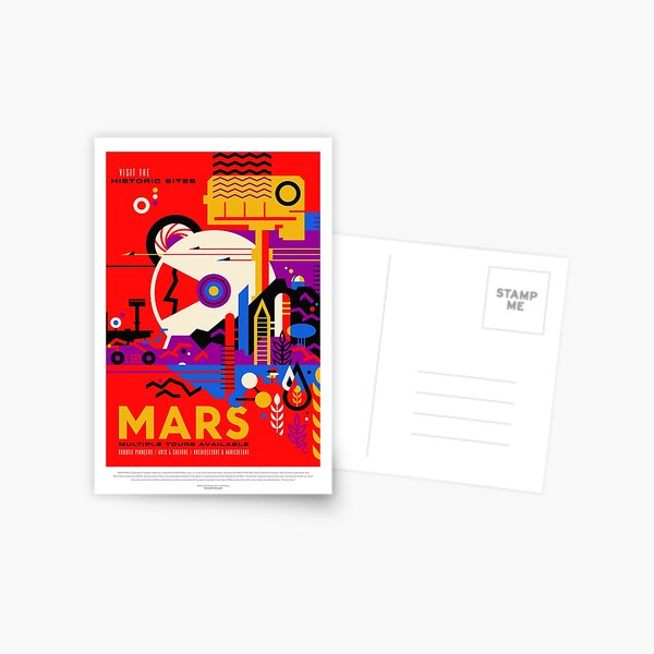 Item preview, NASA Space Tourism Posters: Mars designed and sold by nadegata.