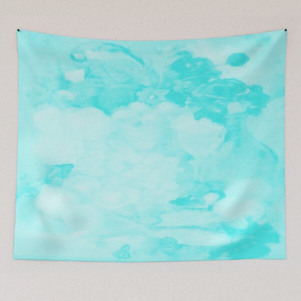 Item preview,  SWEET BLUE CYAN  WHITE CLOUDS. designed and sold by Ralek.