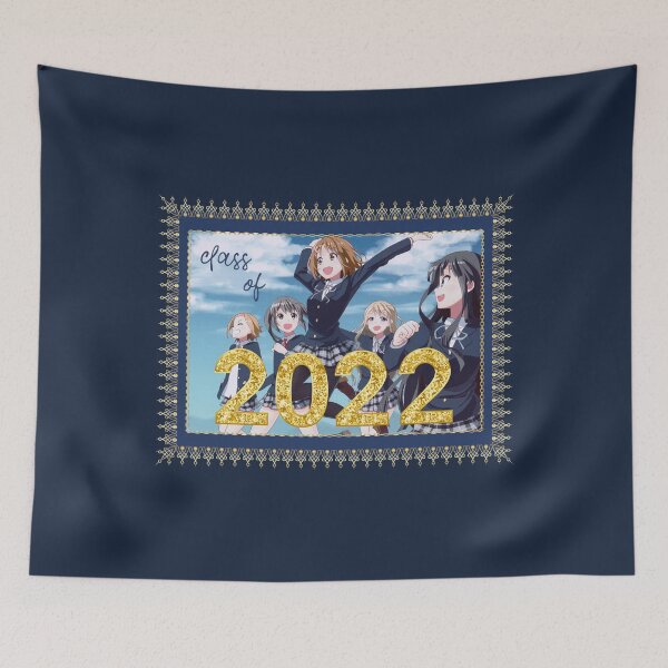Item preview, K-ON Class of 2022 (on Navy) designed and sold by epinkb.