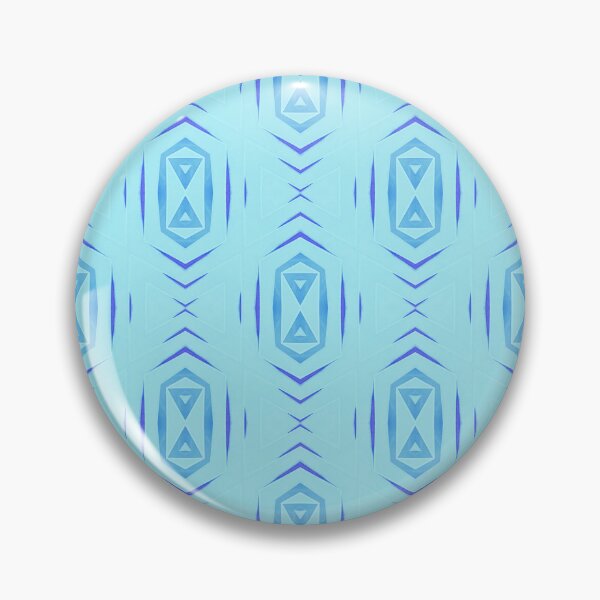 Item preview, AZTEC TRIBAL Blue Lagoon [CP22059e] designed and sold by Carina Parry Studios.