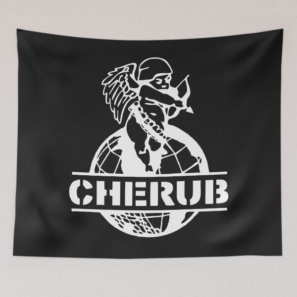 Item preview, Best seller cherub logo merchandise designed and sold by Swankhuizen.