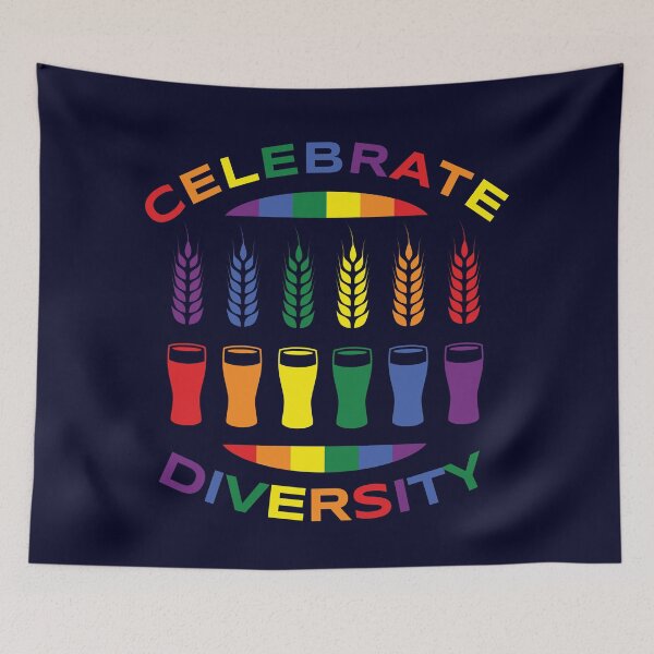 Item preview, Celebrating Diversity and Beer  designed and sold by DKdesigns27.