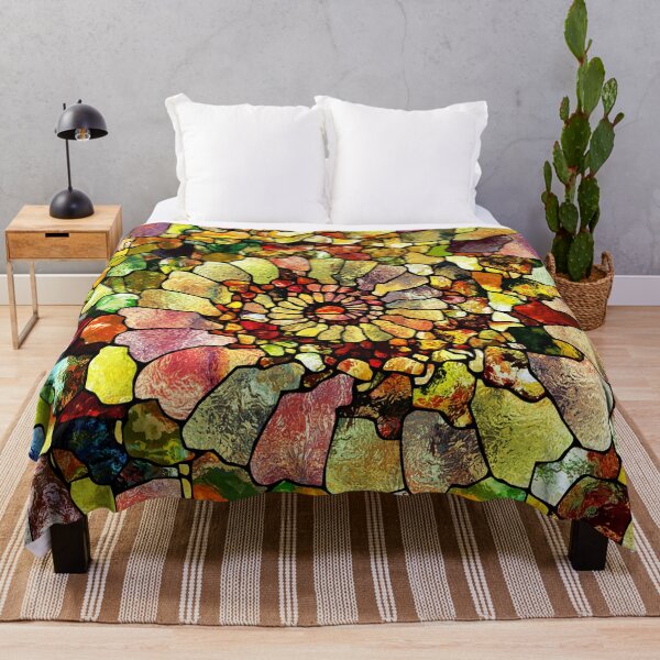 Item preview, Exotic iridescent mosaic shell pattern designed and sold by FGCART.