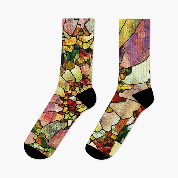 Item preview, Exotic iridescent mosaic shell pattern designed and sold by FGCART.