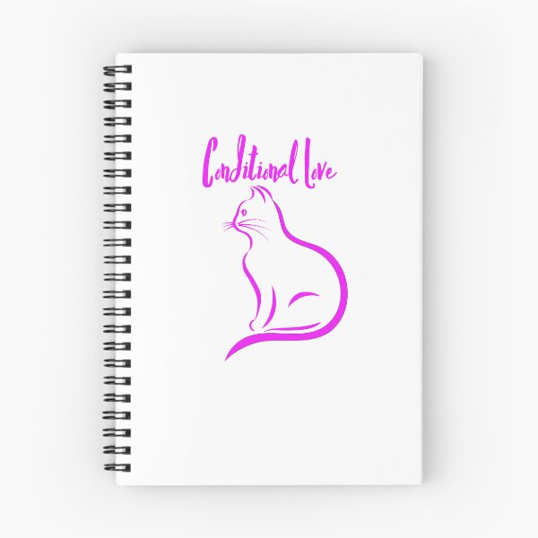 Item preview, Cute Funny Cat Conditional Love designed and sold by HBVinyls.