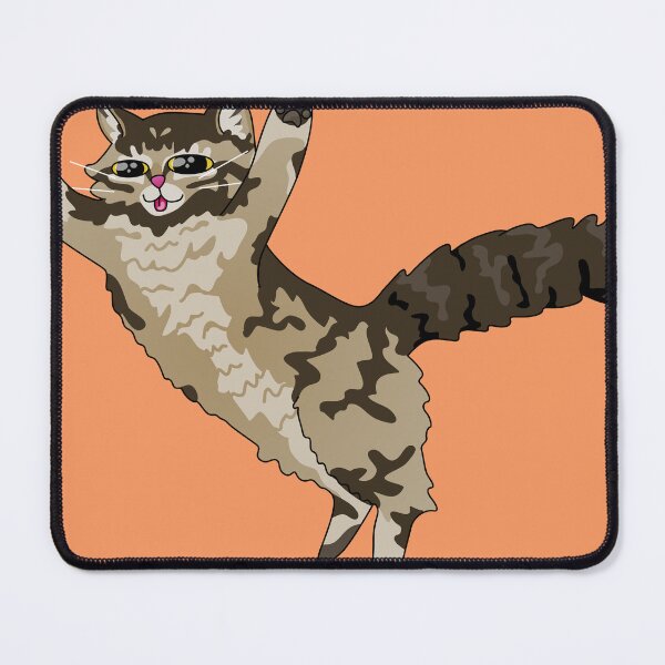 Item preview, Pouncing Fluffy Cat designed and sold by Zia Frazier.