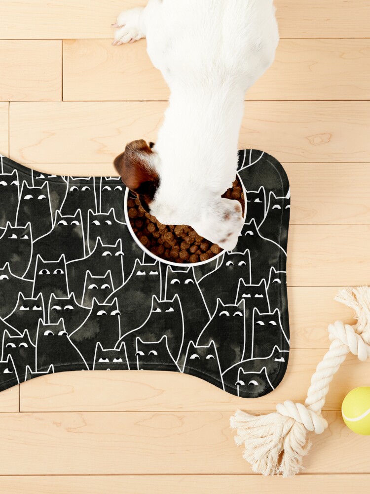 Alternate view of Suspicious Cats Pet Mat