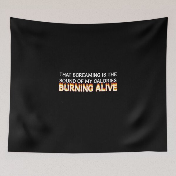 Item preview, That Screaming Is The Sound Of My Calories Classic T-Shirt designed and sold by verarheaf9.