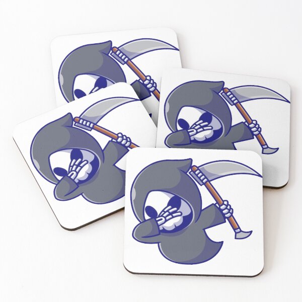 Item preview, cute grim reaper dabbing designed and sold by MethukaT.
