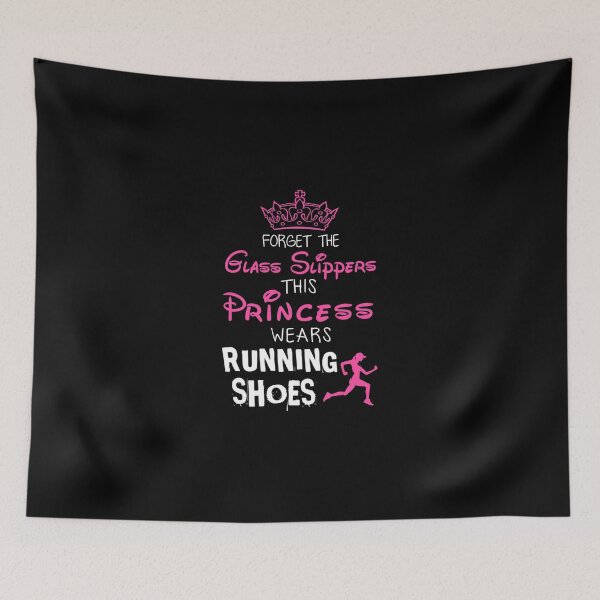 Item preview, Forget The Glass Slippers This Princess Wears Running Shoes Classic T-Shirt designed and sold by felyn3gloria.