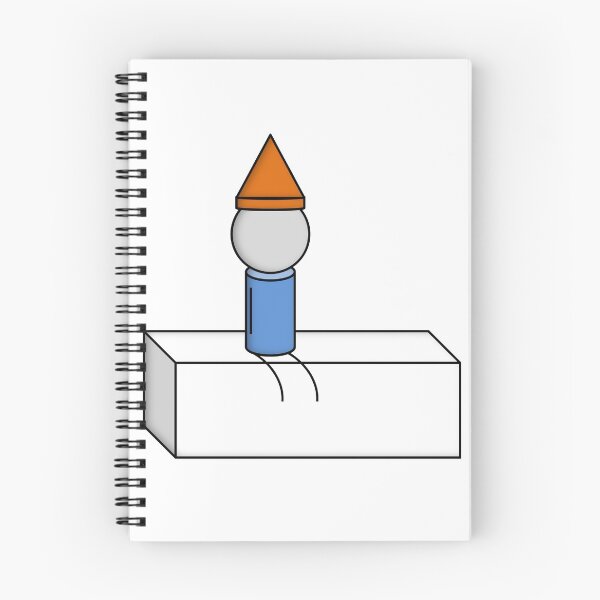 Item preview, Mignome Sitting on a Rectangular Prism designed and sold by NoirPineapple.