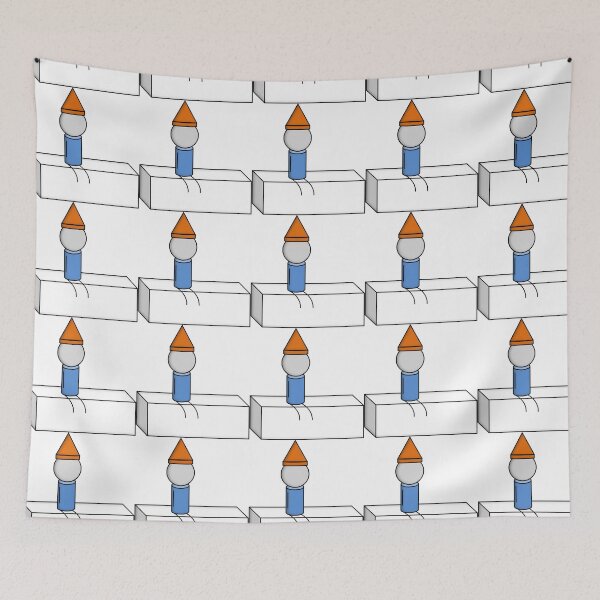 Item preview, Mignome Sitting on a Rectangular Prism designed and sold by NoirPineapple.