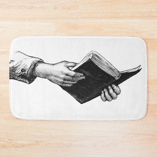 Item preview, Hands holding book drawing designed and sold by LeoLabs.