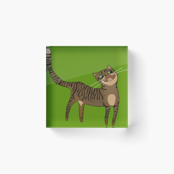Item preview, Happy Brown Tabby Cat designed and sold by Zia Frazier.