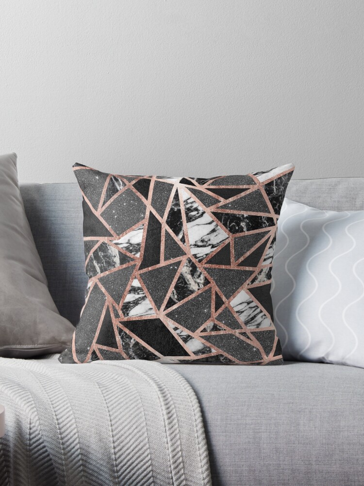 Grey store glitter cushions