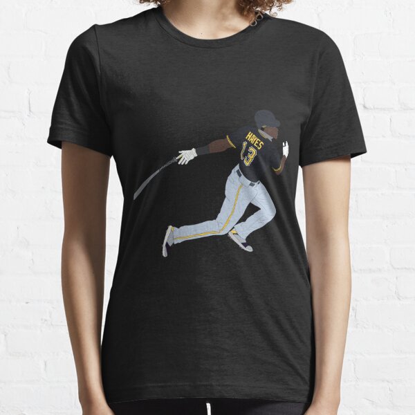 Youth Ke'Bryan Hayes Black Pittsburgh Pirates Player T-Shirt