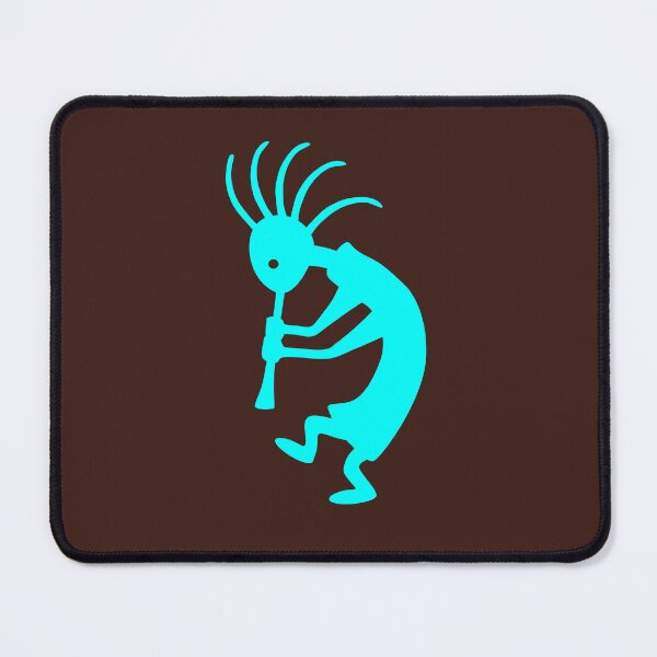Item preview, Aqua Colored Kokopelli Southwestern designed and sold by ElJimmo.