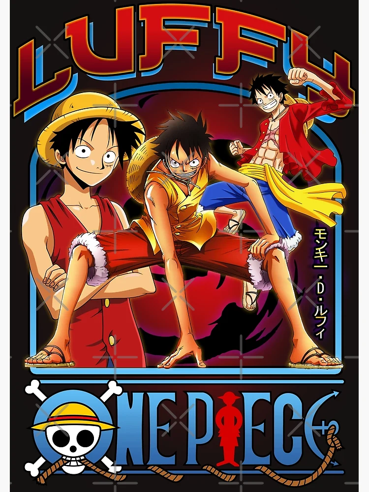 POSTER ANIME ONE PIECE LUFFY DECAL0061 –