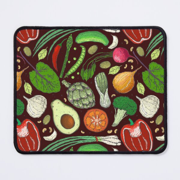 Item preview, Healthy Veggies Pattern designed and sold by Alicia Chee.