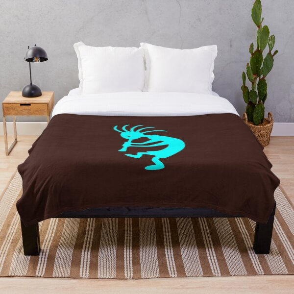Aperçu de l'œuvre Aqua Couleur Kokopelli Sud-Ouest créée et vendue par ElJimmo.