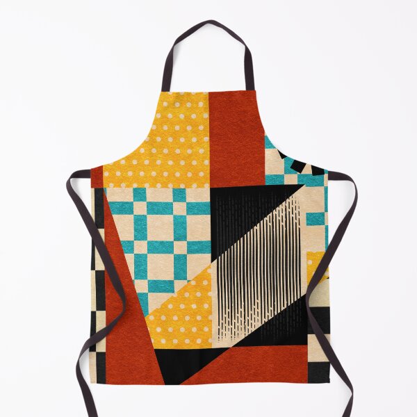 Item preview, Retro Textured Modern Geometry City designed and sold by Jen Du.
