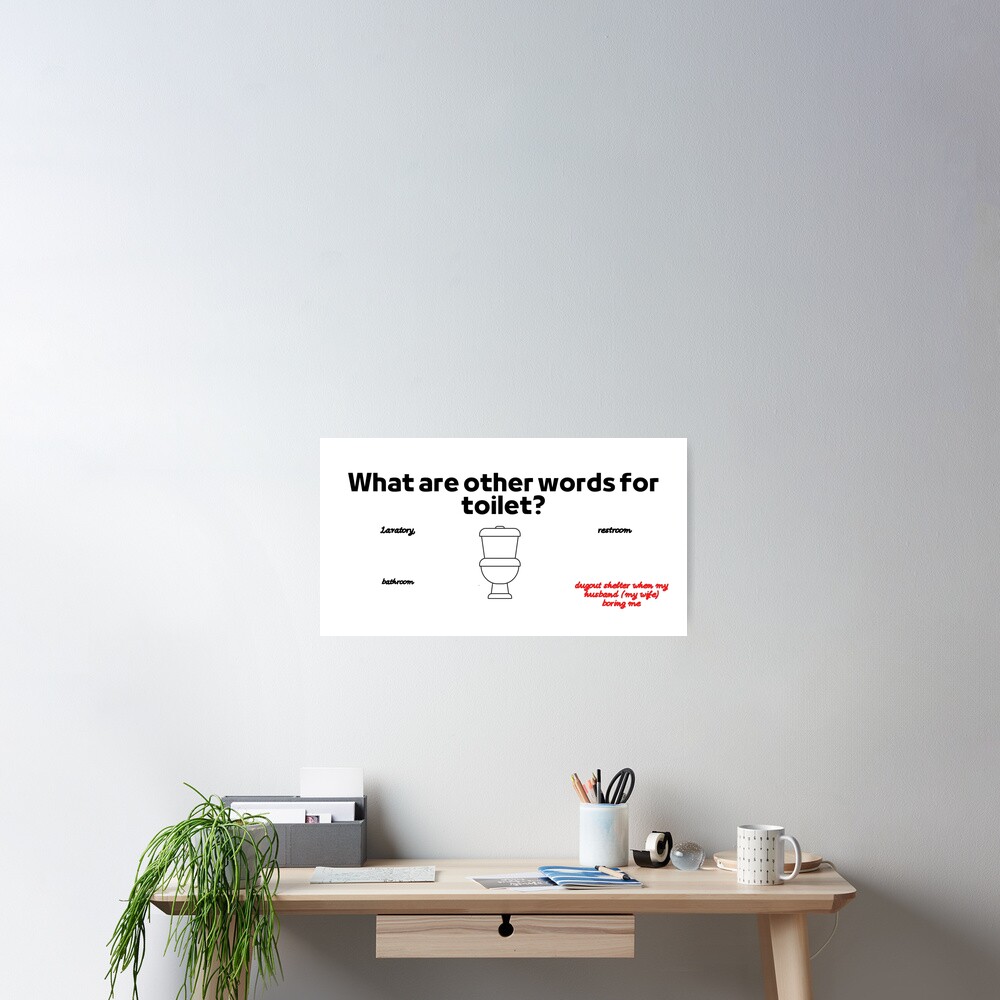 what-are-other-words-for-toilet-poster-for-sale-by-hhtmedia-redbubble